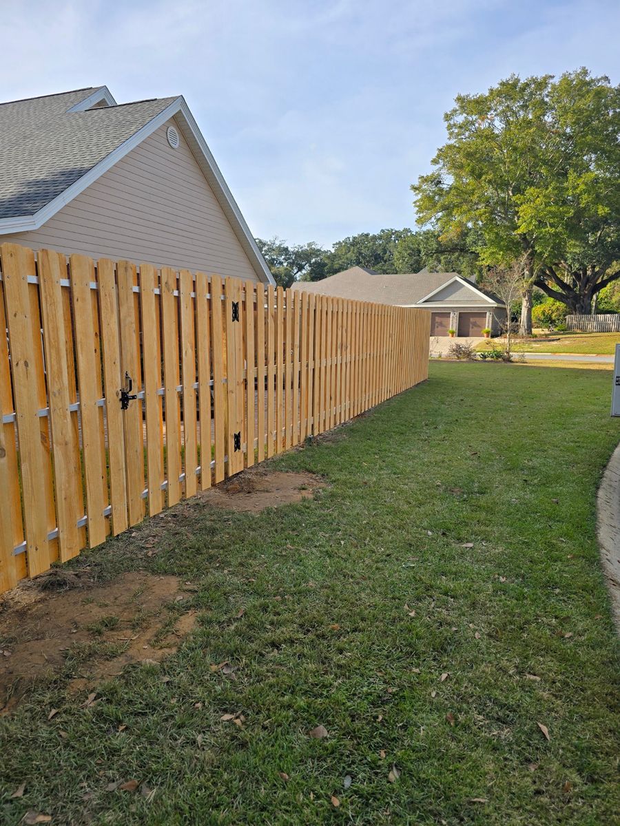 Fence Repair for Phillips Fencing Solutions in Pensacola, FL