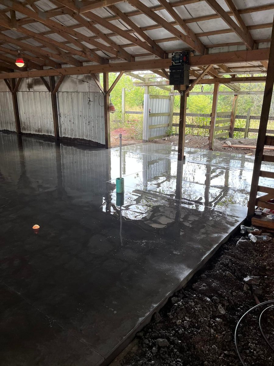 Concrete Slab Construction for Concrete By Bryce in Lebanon, TN