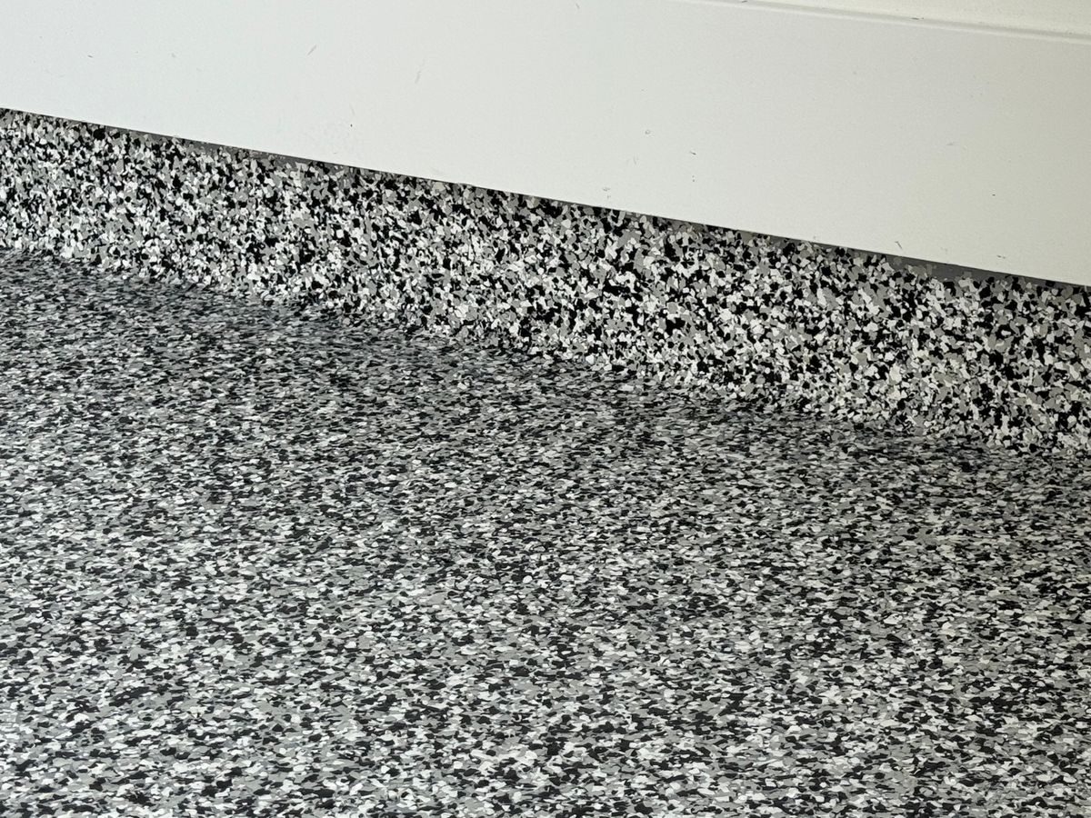 Basement Floor Epoxy Install for Mesa Epoxy Floors in Mesa, AZ