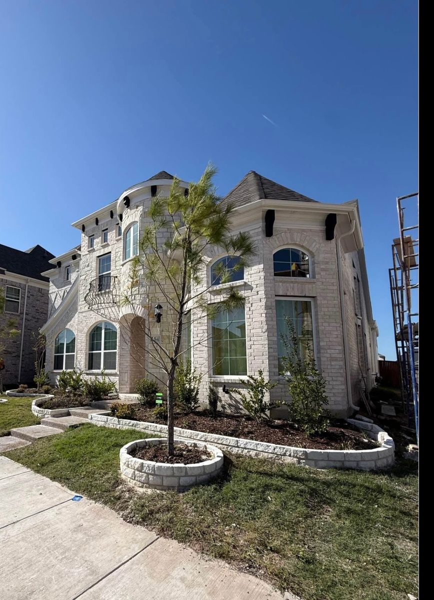 Leveling for North Texas Groundscaping in Frisco, TX