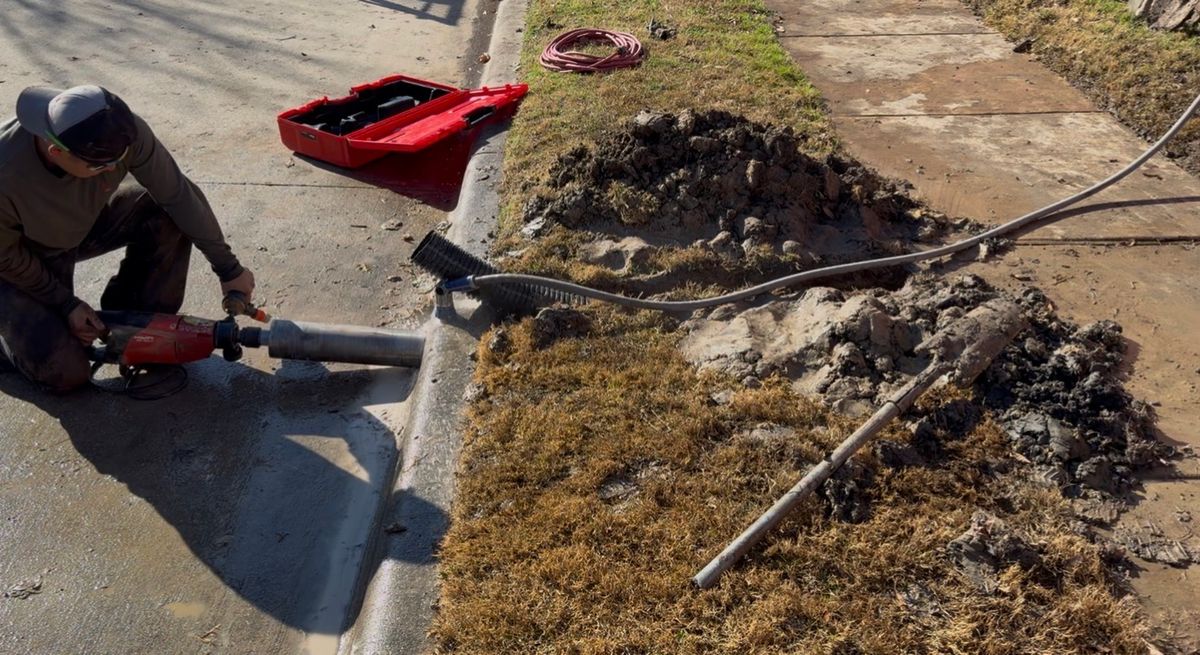Drainage for Landscape Legends in Roanoke, TX