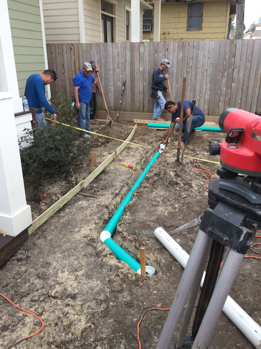 Drainage for Texas Curb N Borders in Houston, TX