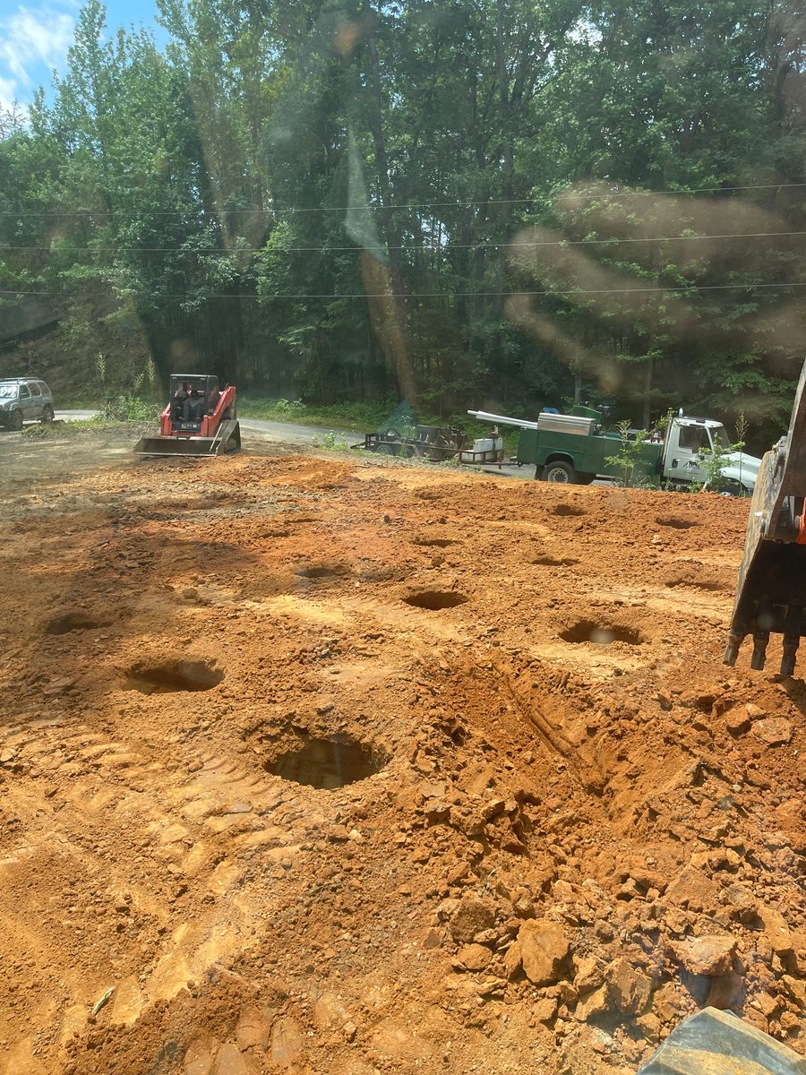 Site Preparation for Maness Trucking & Excavation in Lexington, TN