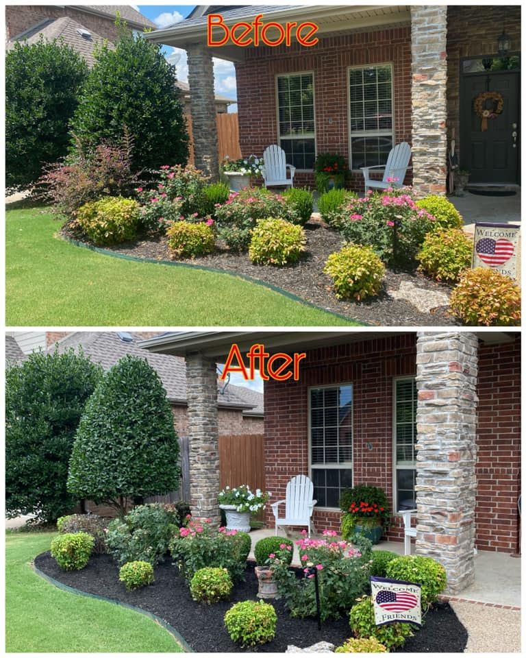 LANDSCAPE DESIGN & INSTALLATION for Pureleaf Lawncare LLC in Springdale, AR