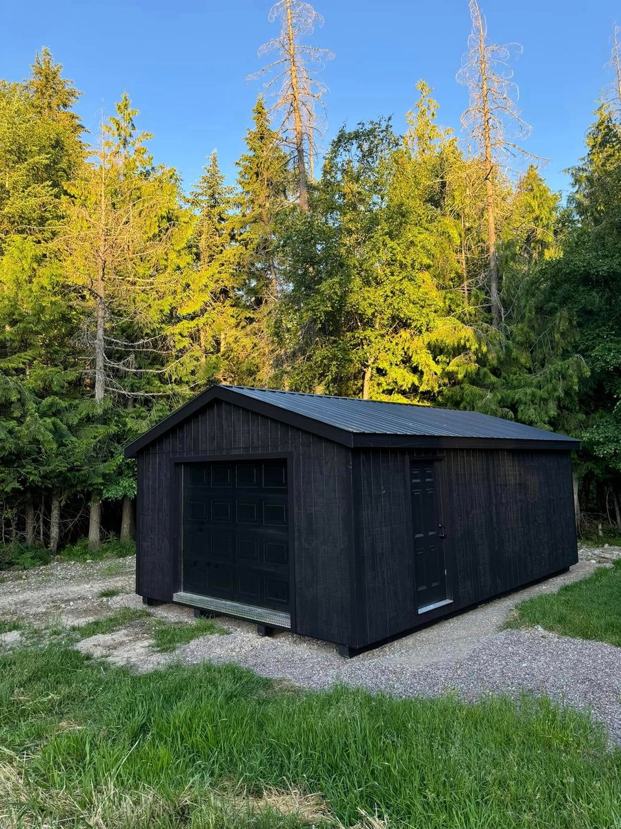 Portable Garages for Rocky Mountain Shed Builders in Whitefish, MT