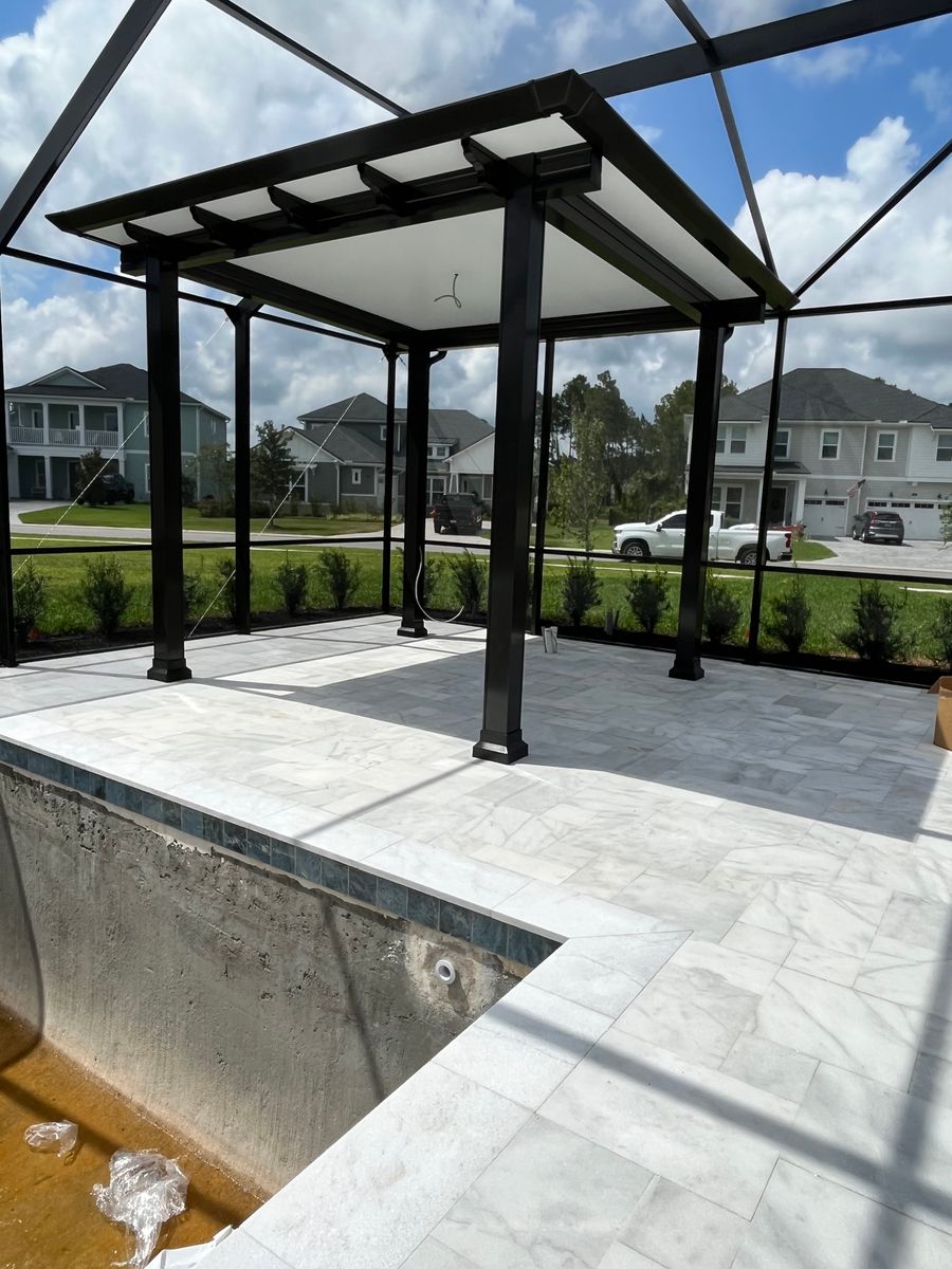 Pergolas for MI Contracting LLC in St. Augustine, FL