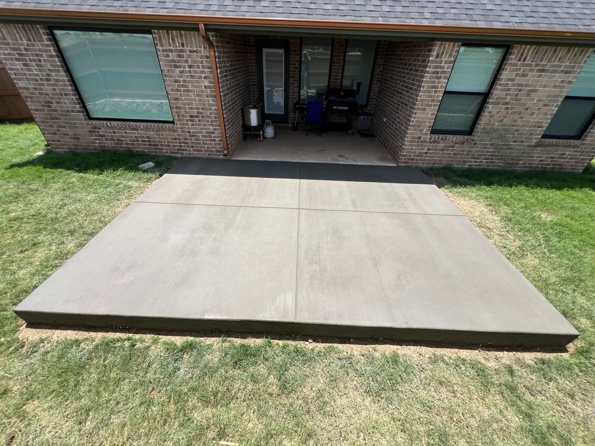 Concrete Slab Construction for BW Concrete Contracting LLC in Fort Worth, TX