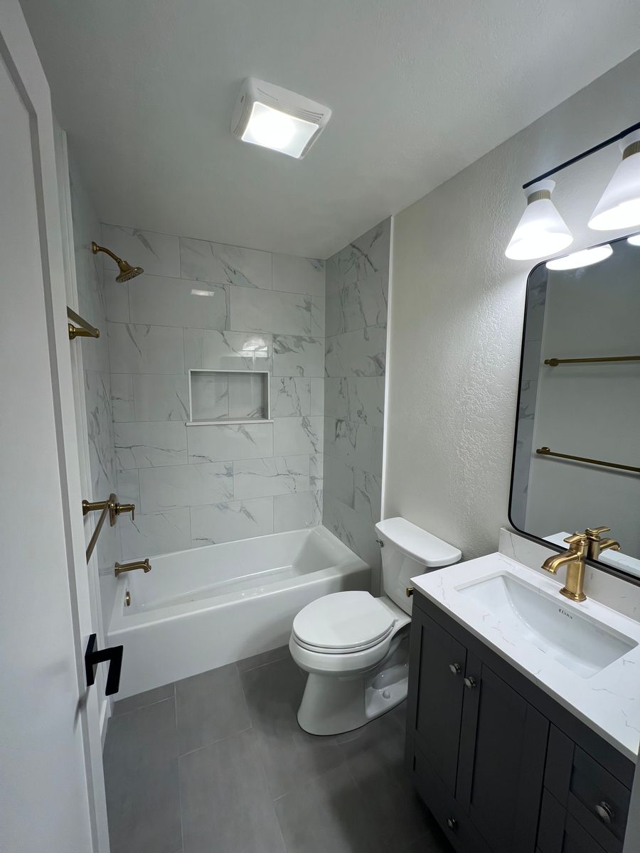 Bathroom Renovation for Tim Reynolds Construction in Santa Barbara, CA
