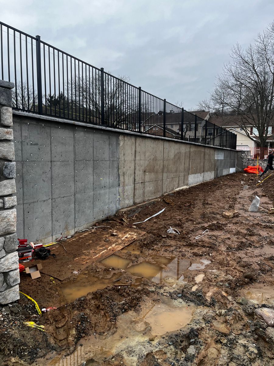 Retaining walls for Echo Contractors Inc in New York, NY