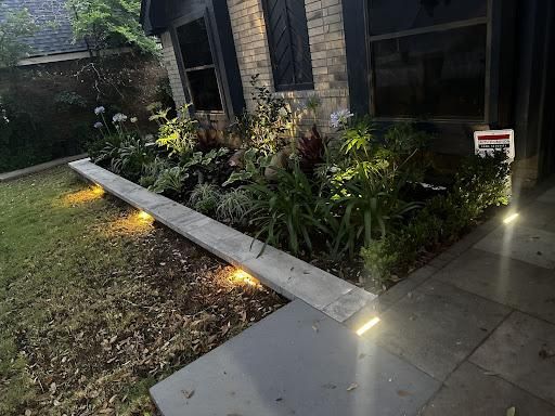 Landscape Lighting for Atlas Land Design in Creekside Park, TX