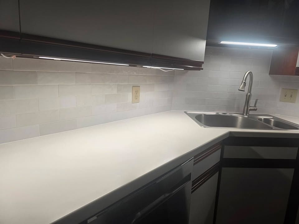 Kitchen Backsplash Installation for Novo Tile Co. in Lillington, NC