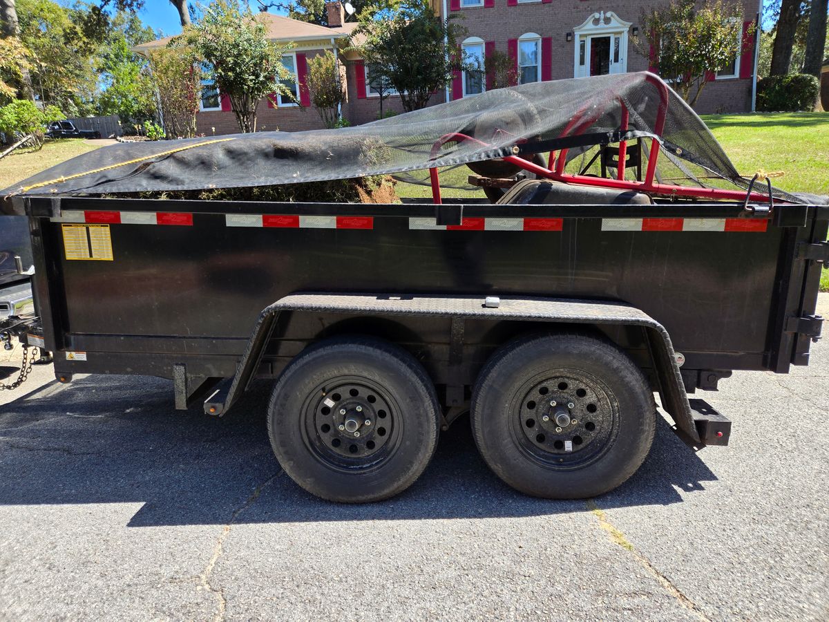 Dump Trailer Services for Zepeda's Mowing in Fort Valley, GA
