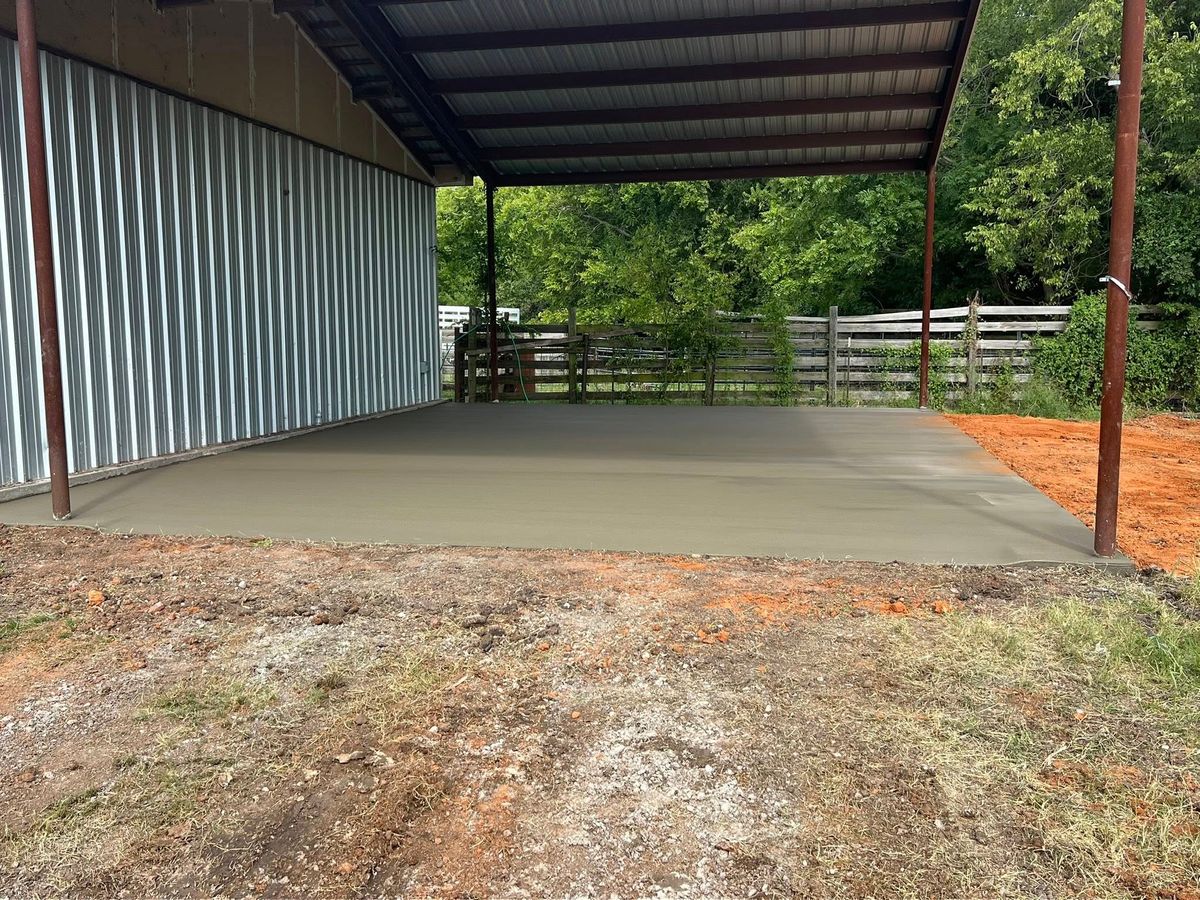 Concrete Foundations for Javonnies Concrete Services LLC in Gun Barrel City, TX