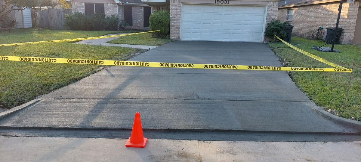 Driveways for Slabs on Grade - Concrete Specialist in Spring, TX