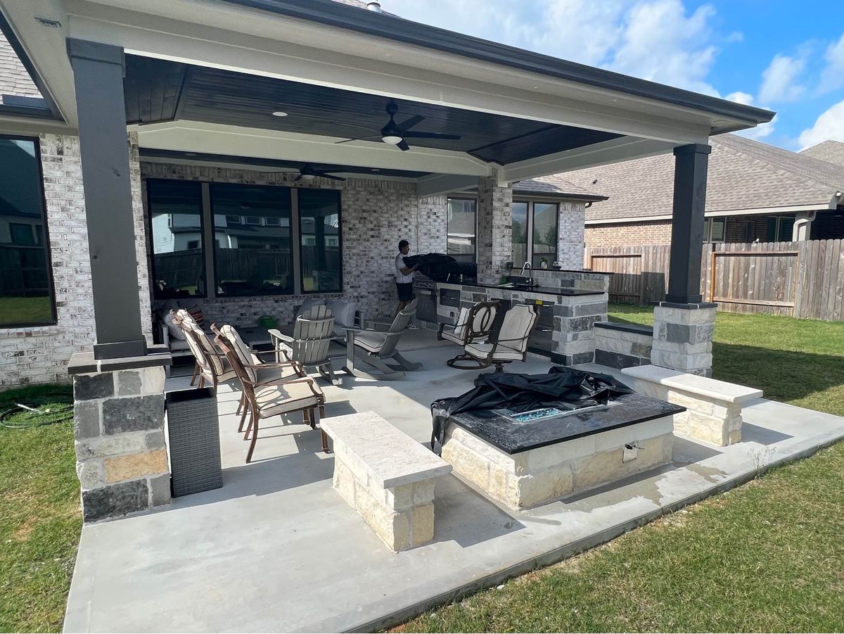 Deck & Patio Installation for McNeill Services in Magnolia, TX