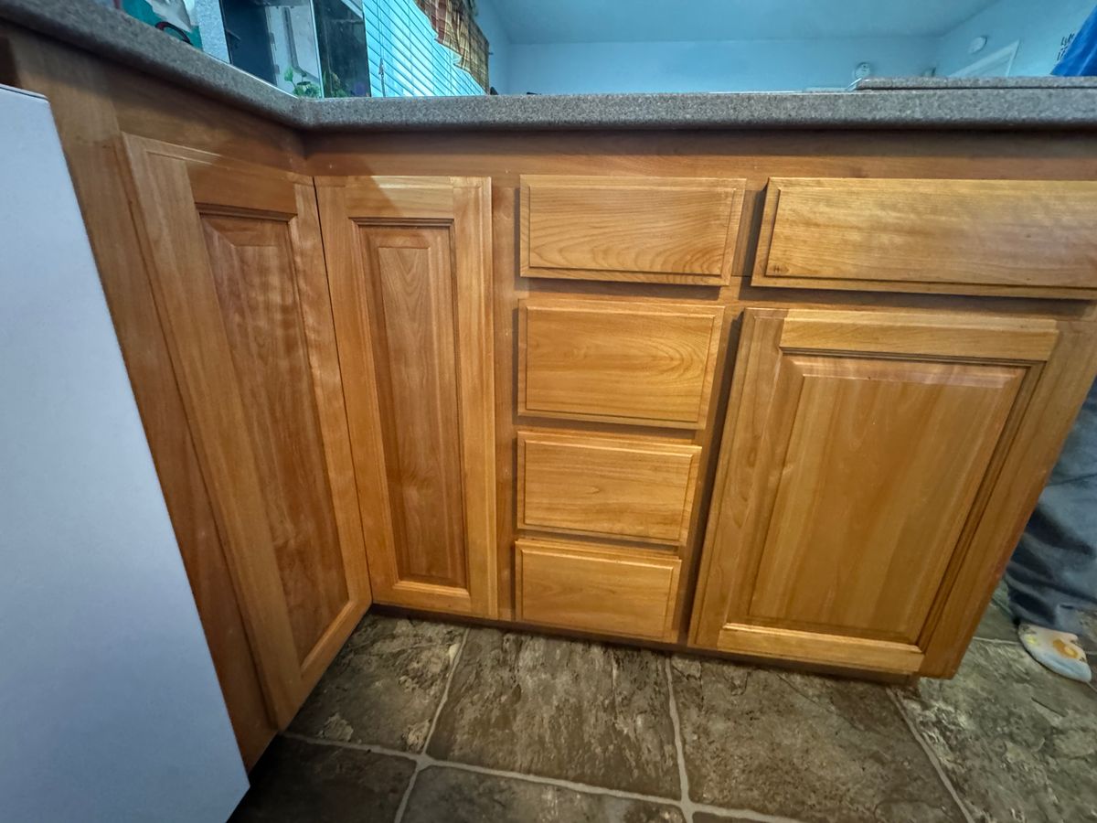 Cabinet Refinishing for Fred's Painting in Turlock, CA