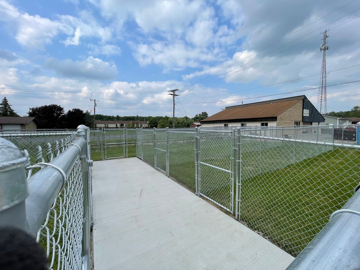 Fence Installation for TMF Services in Lapeer County, MI