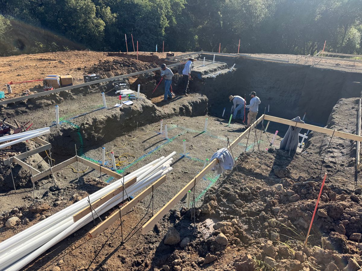 Excavation for Western Pools Inc in Marysville, CA