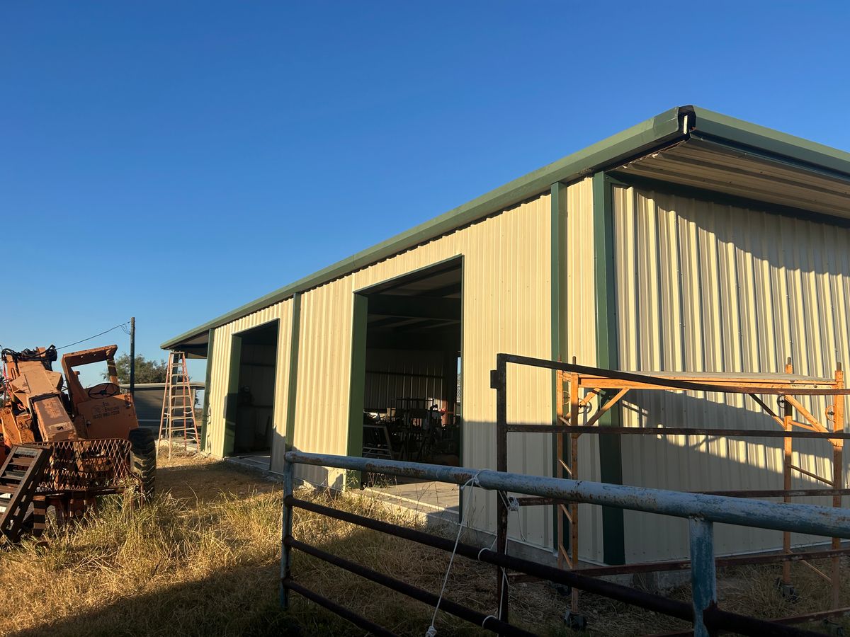 Barndominium Construction for 292 Construction, LLC in Gonzales County, TX