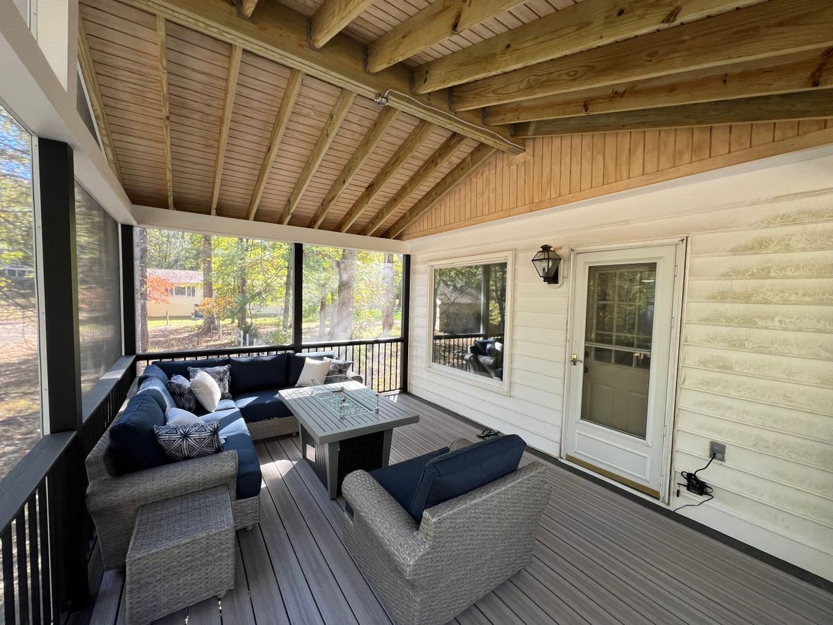 Screen Porches  for Keyes Exteriors in Stafford County, VA