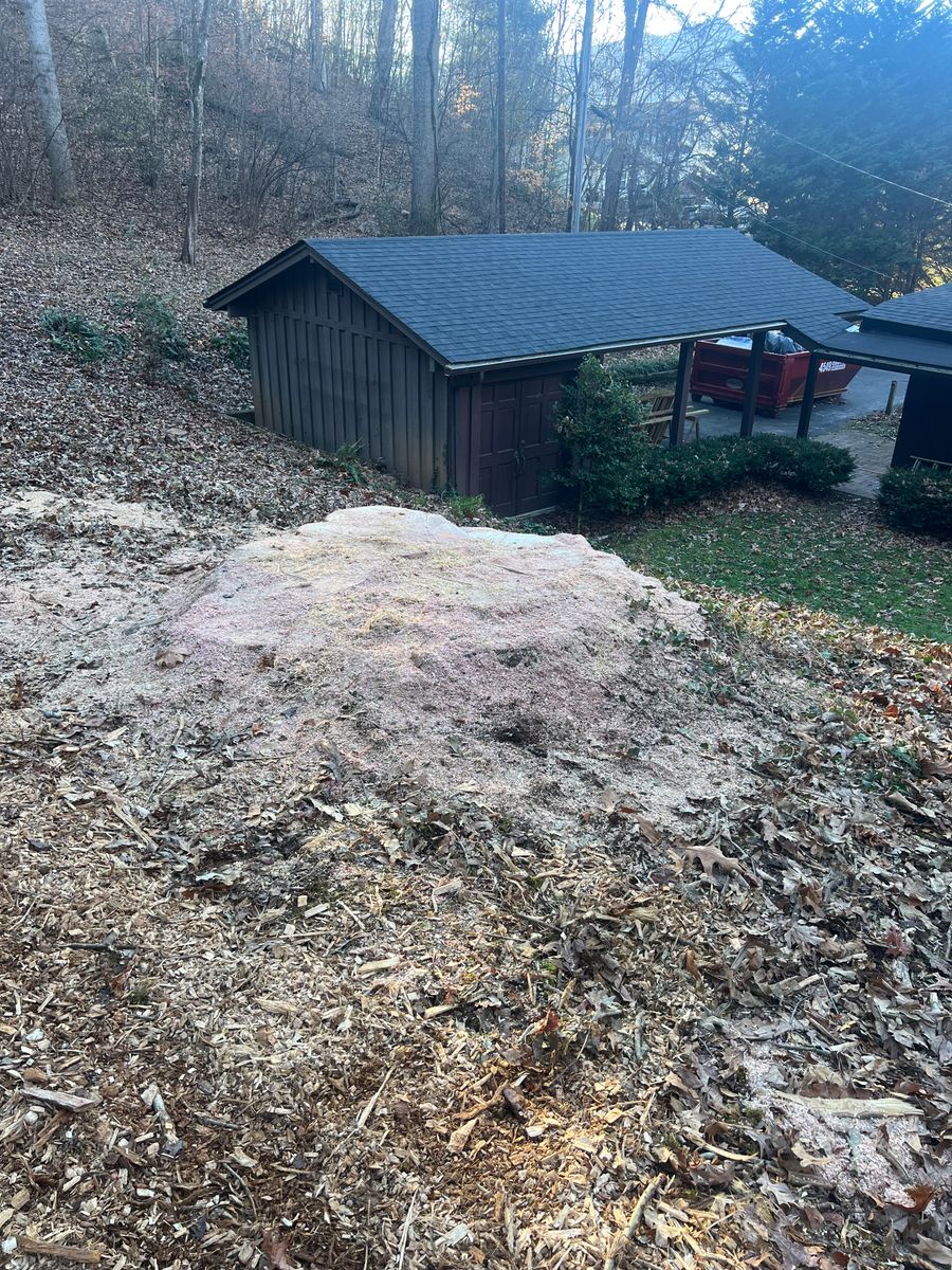 Mulch Installation for Ground To Sky Tree Care in Asheville, North Carolina