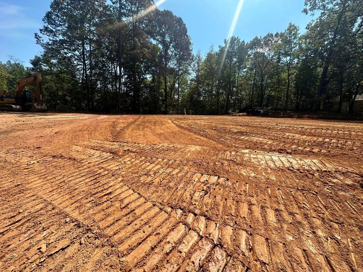 Land Grading for DC Construction Company LLC in Clanton, AL