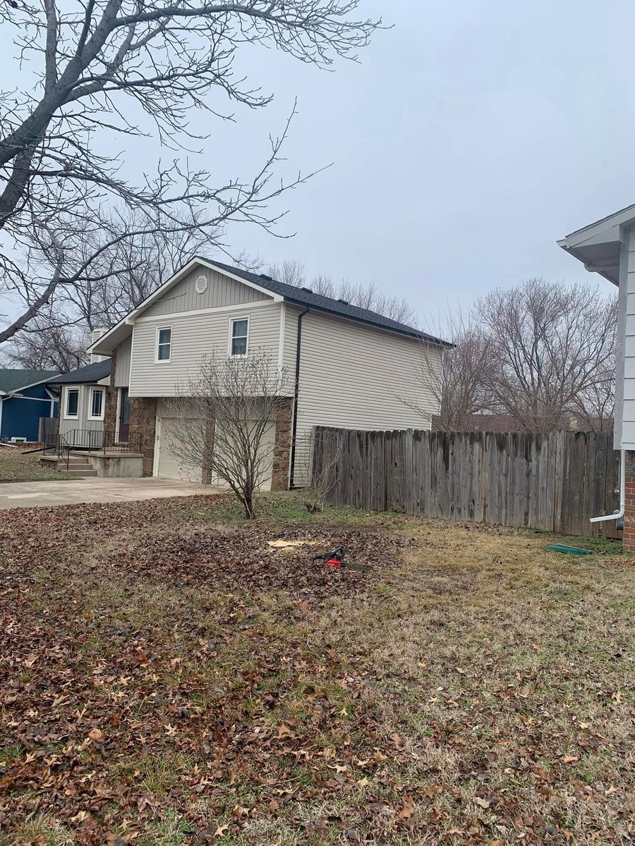 Fall Clean Up for C & C Lawn and Landscape in Bel Aire, KS