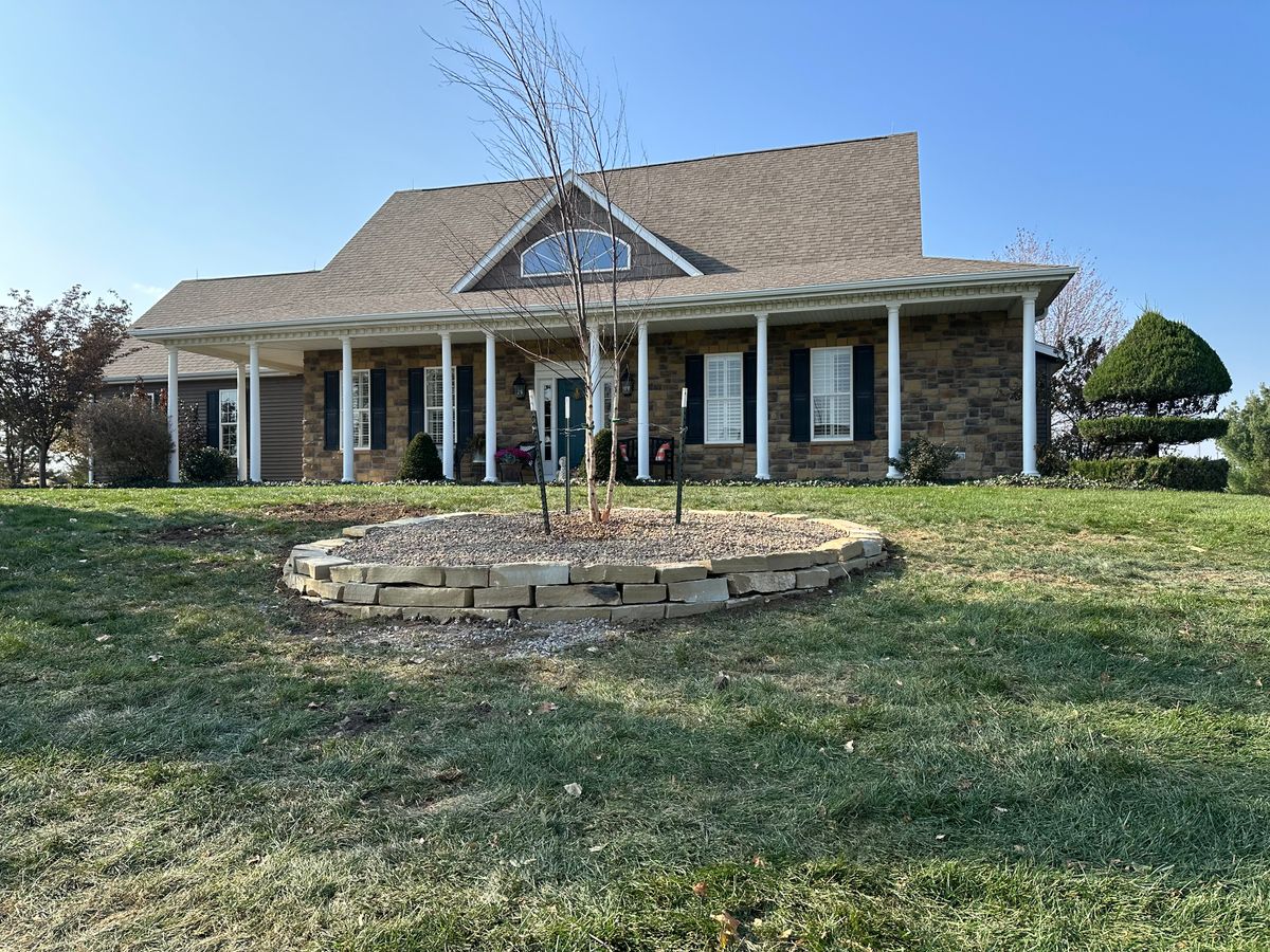 Hardscape Design and Installation for Thomas' Lawn Care in Maryville, MO