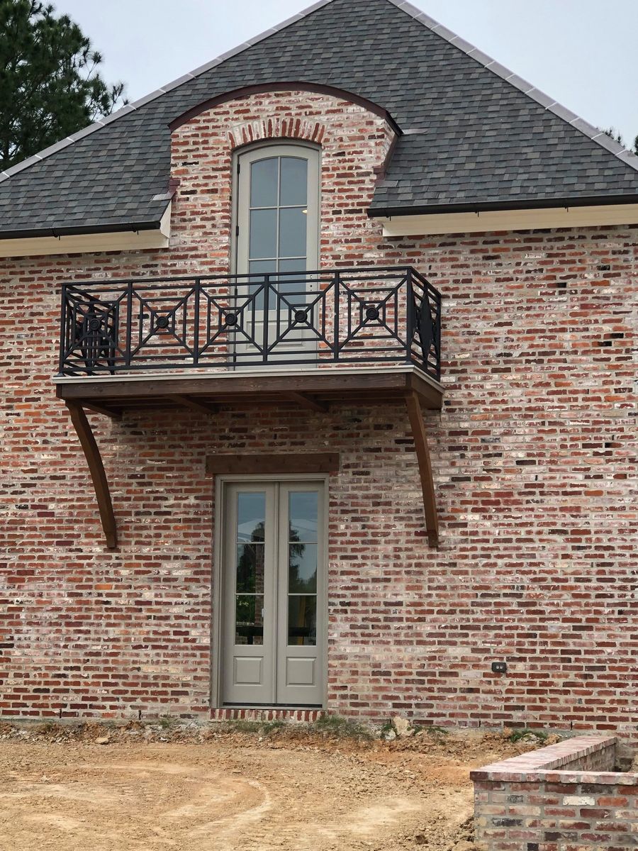 Balcony Installation for Aluminum & Iron Works in Lake Charles, LA