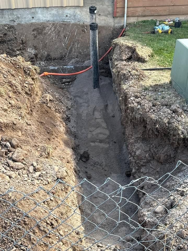 Foundation Digging for Kilroy Construction in Afton, WY