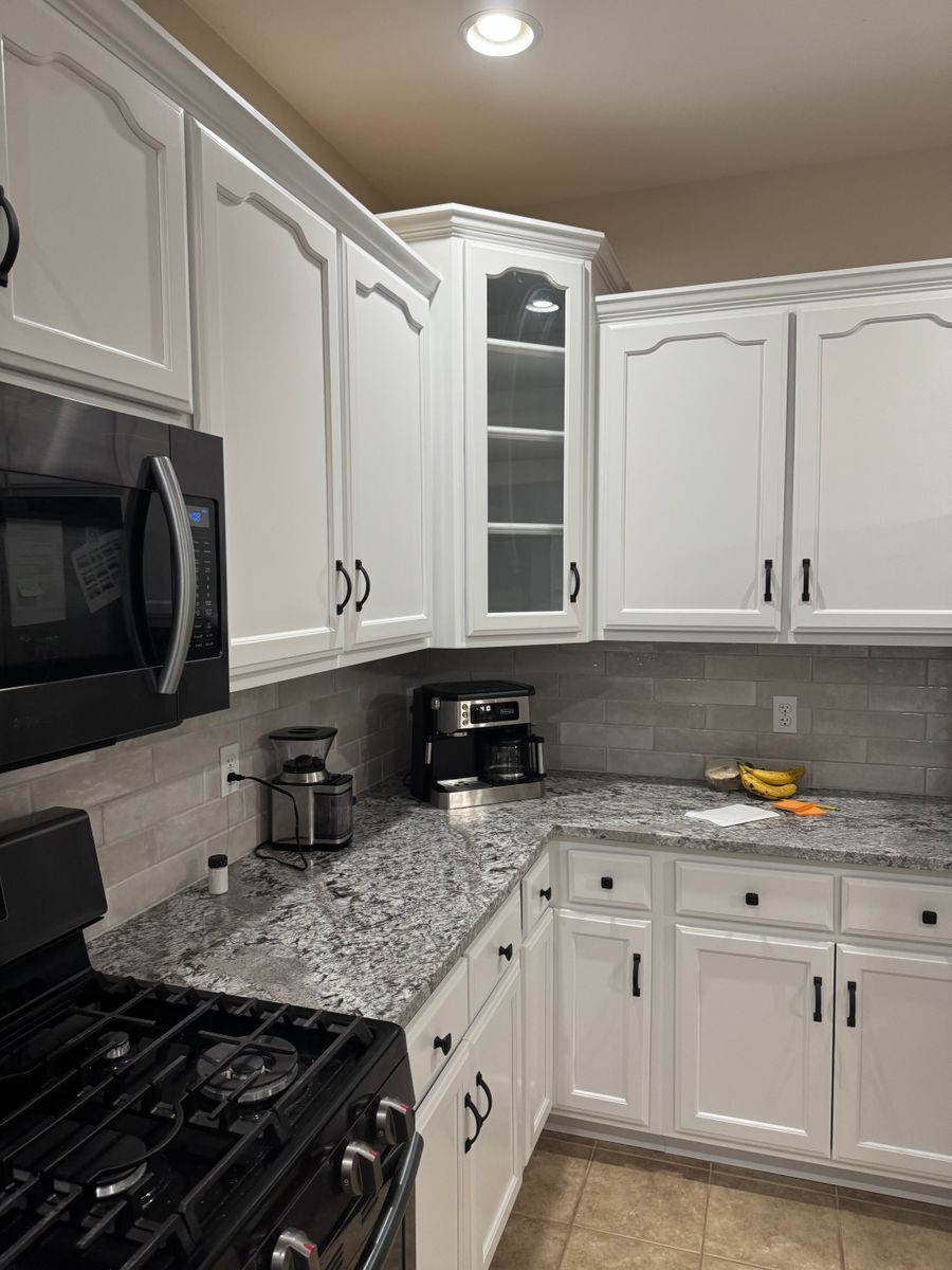 Cabinet Painting for TL Painting in Joliet, IL