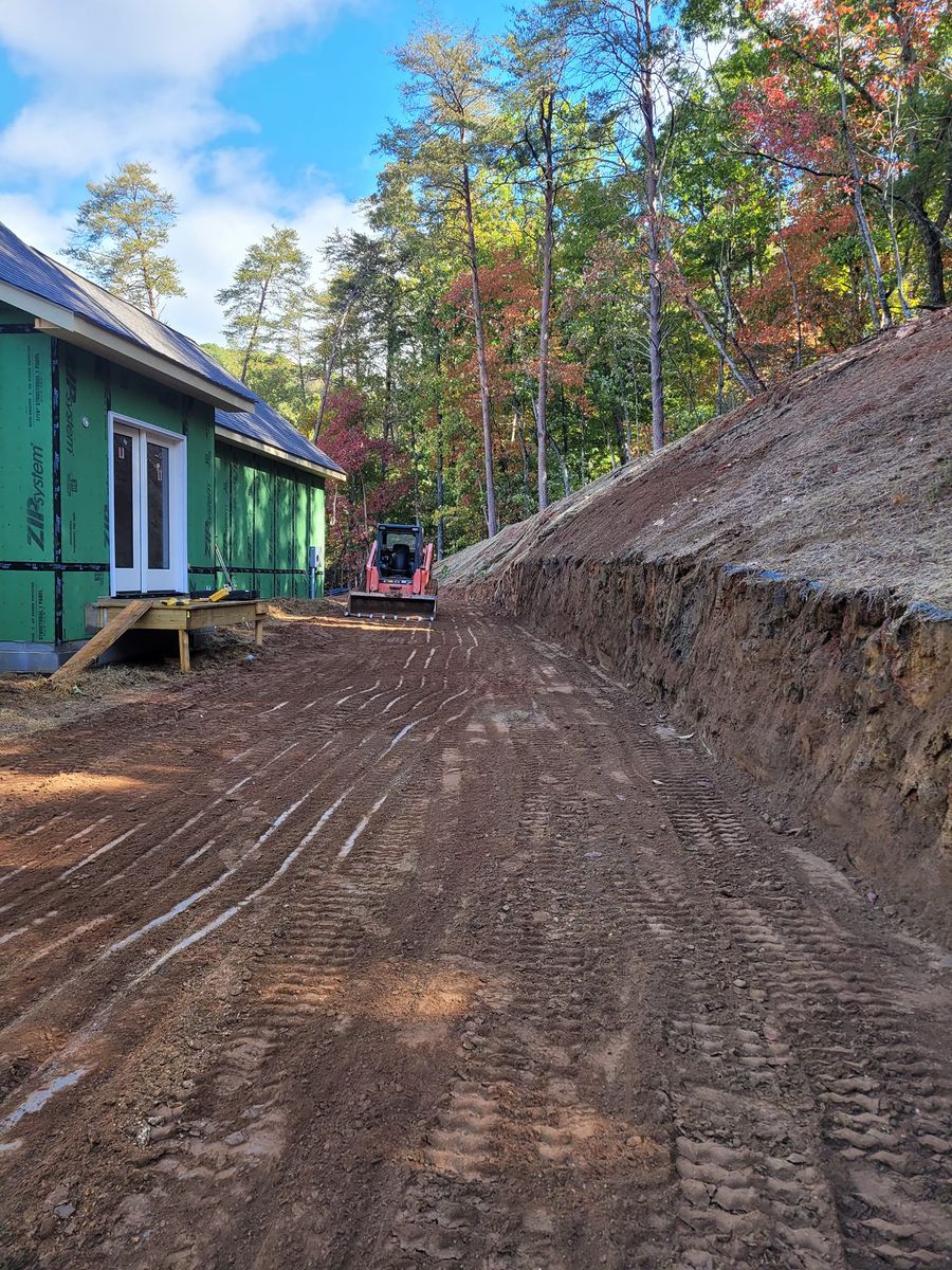 Foundation Digging for Bobcat Bob in Clermont, GA