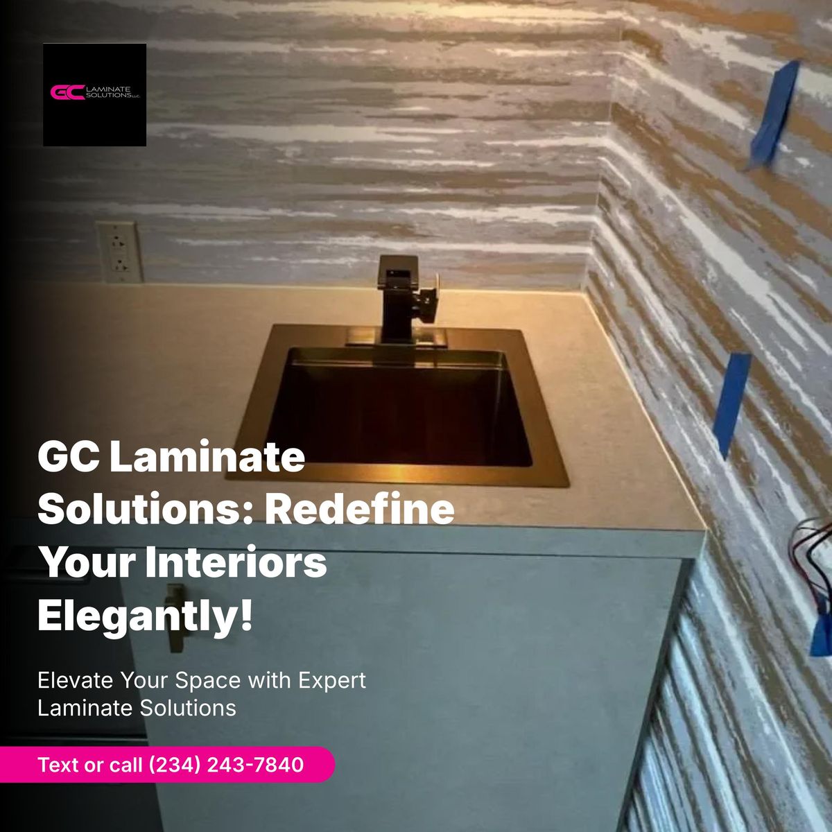 Cabinetry for GC Laminate Solutions in Lordstown, OH