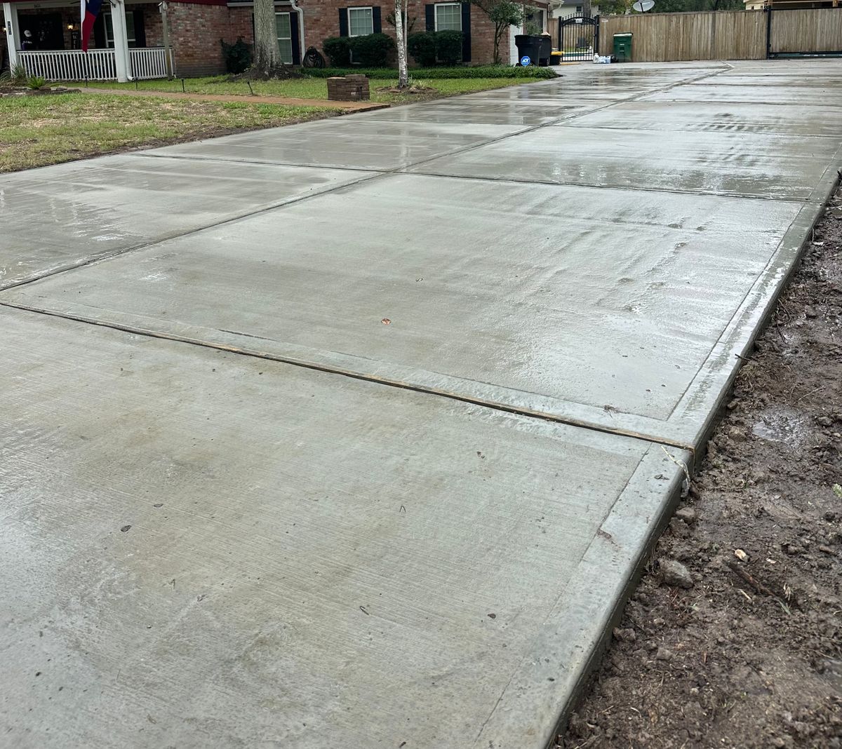 Driveways for BigTex Concrete Construction in Houston, TX
