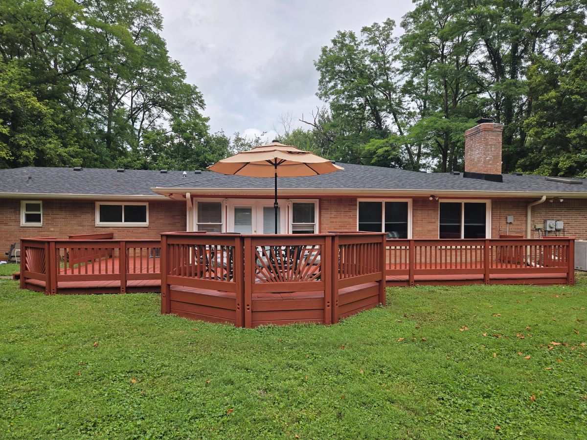 Deck & Patio for JayTees Improvements in Indianapolis, Indiana