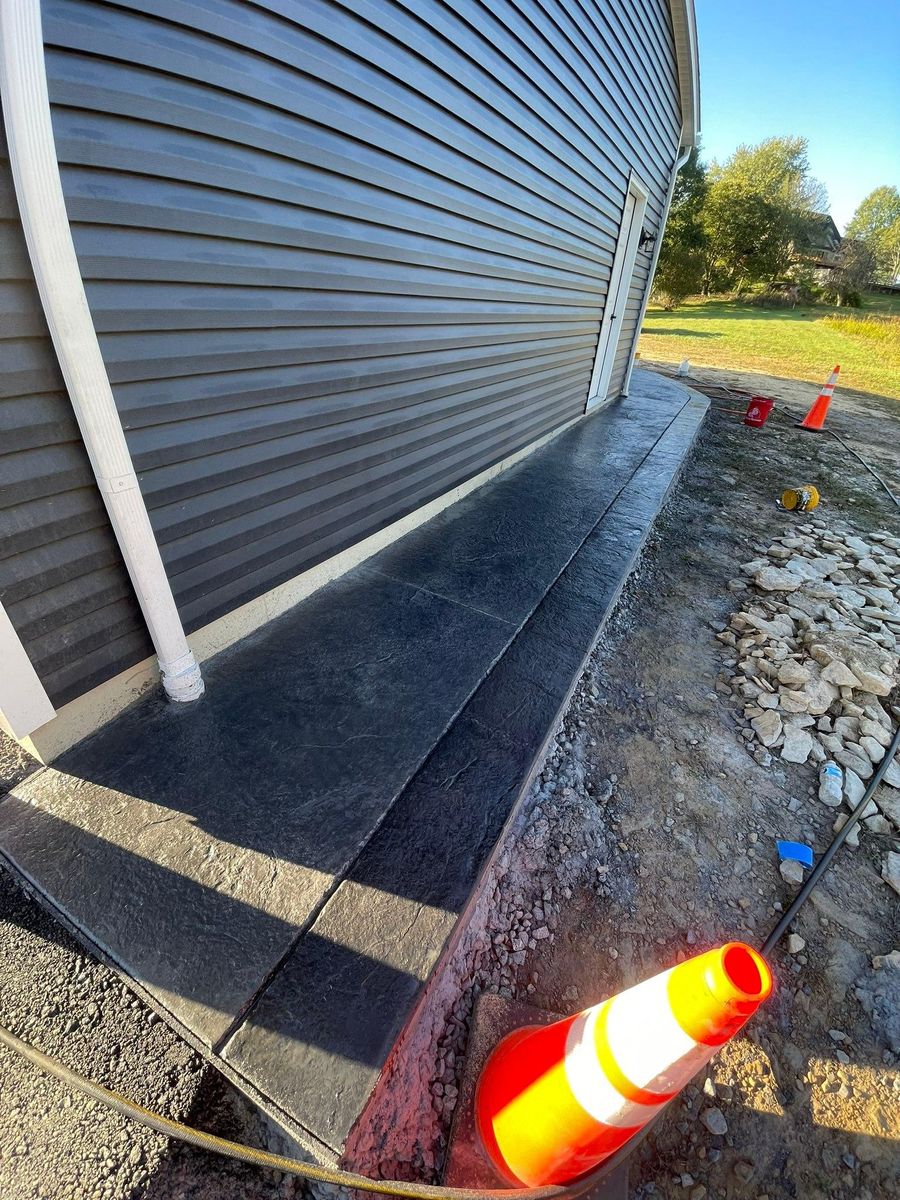 Sidewalk Installation for STS Custom Concrete in Butler County, PA