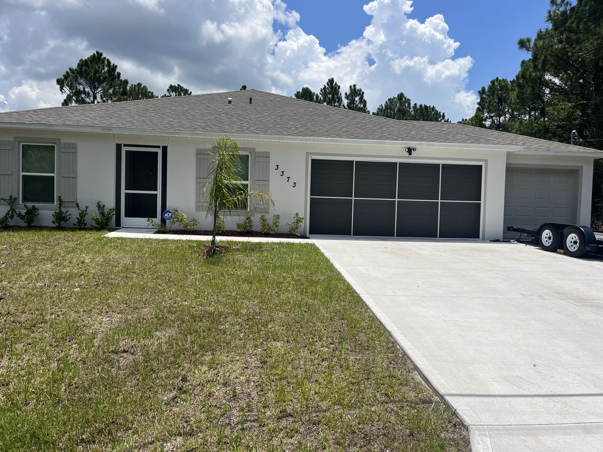 Garage Sliders for WIP Hurricane Protection & Screening in Palm Bay, FL