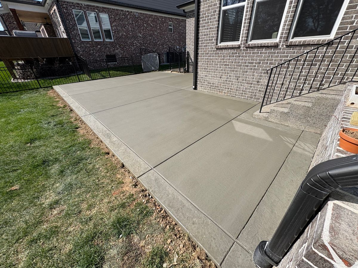 Concrete Patios for Premier Concrete Scapes in Murfreesboro, TN