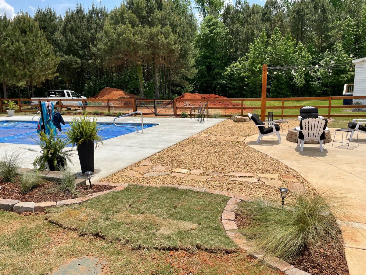Landscape Installation for CSS Renovations in Huntsville, AL