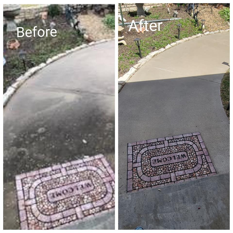 Concrete Cleaning for Tier 1 Pressure Washing in Granbury, TX