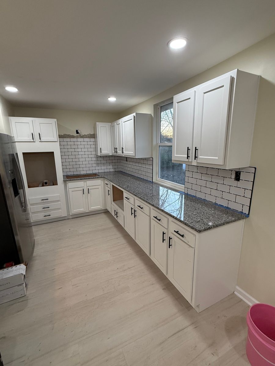 Kitchen Renovation for Shepherd’s Repairs N’ Installs in Campbellsburg, IN