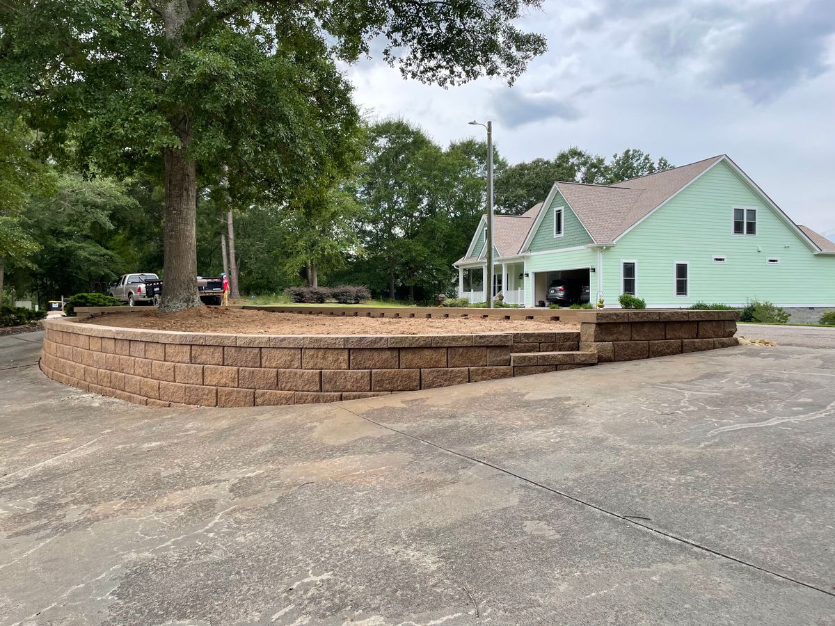 Hardscape Installation for Peach State Landscaping in Hartwell, GA