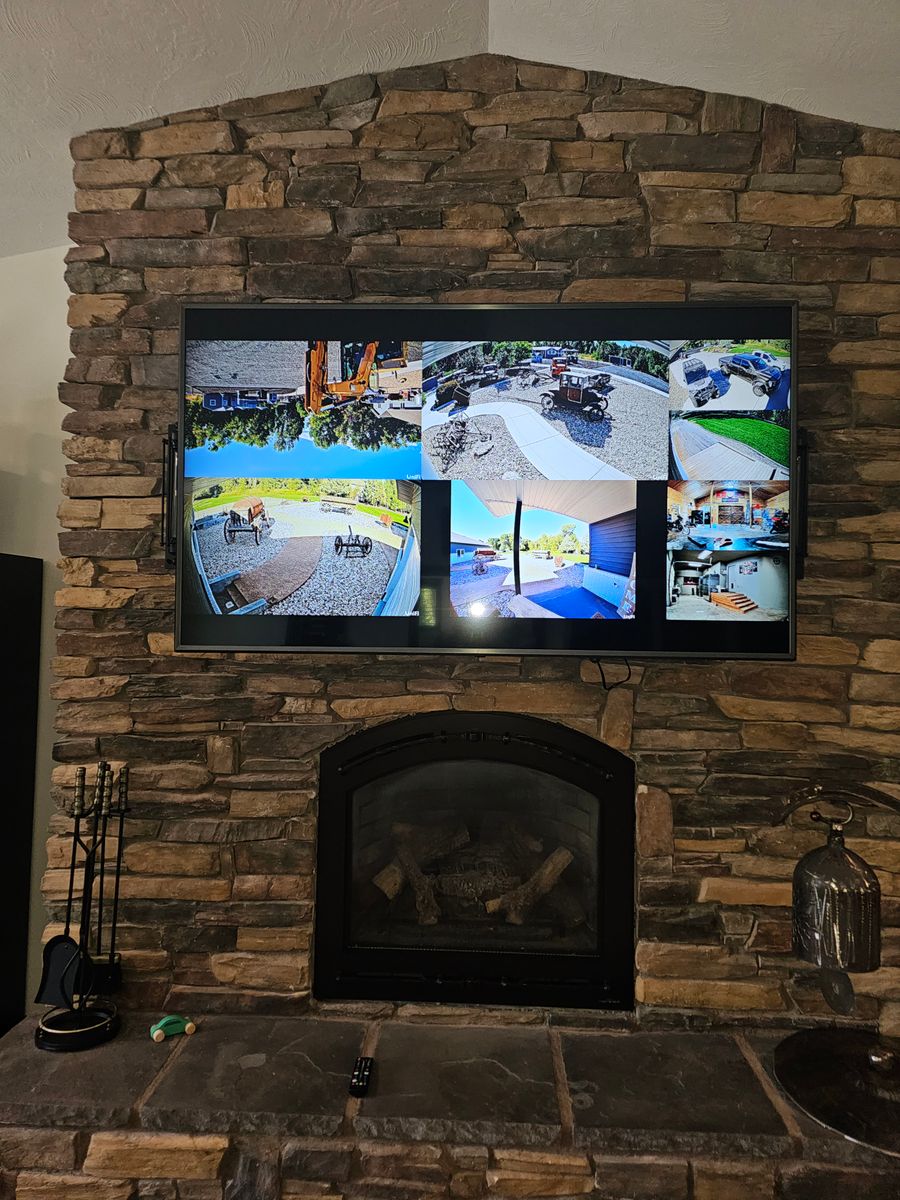 CCTV/Security System Installation for White Sands Communications & Electric in Rigby, ID