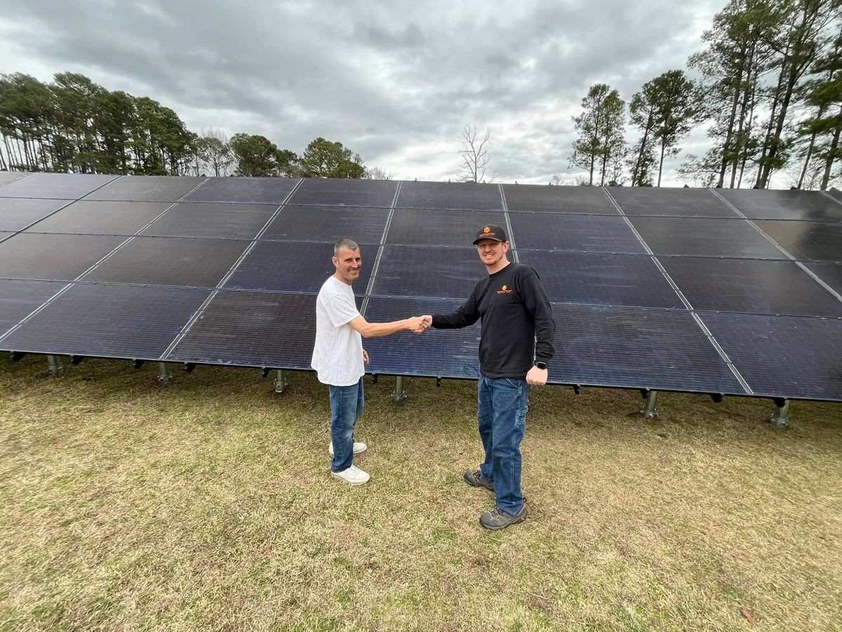 Installation for Hometown Electrical Services in Louisburg, NC