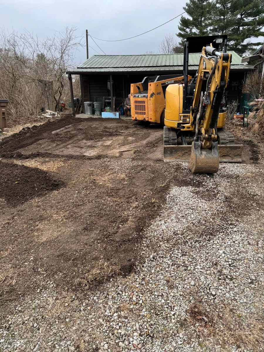 Skid Steer Work for Versatile Contractors LLC in Columbus, IN