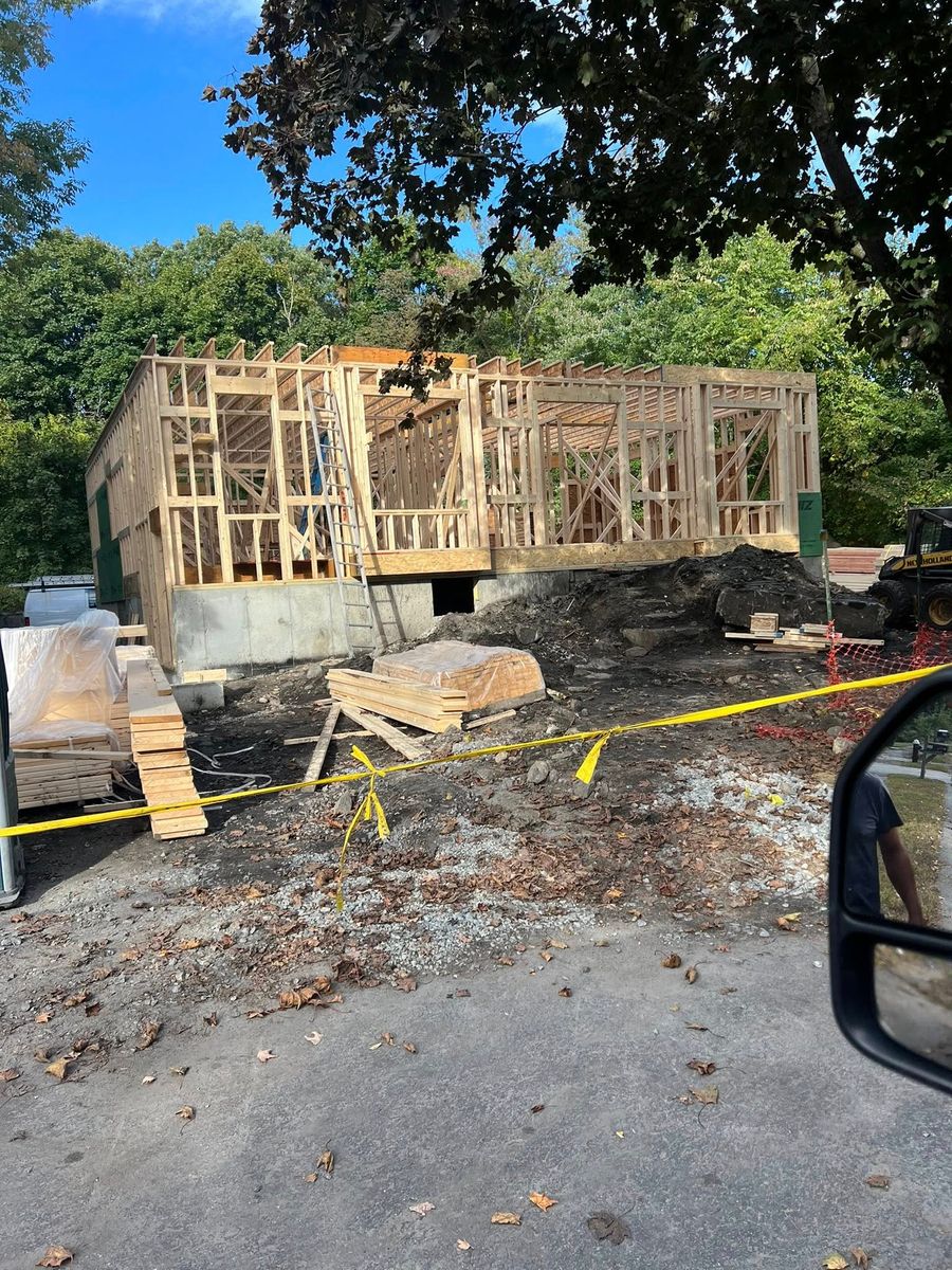 Site Preparation for Redwood Construction in Cranston, RI
