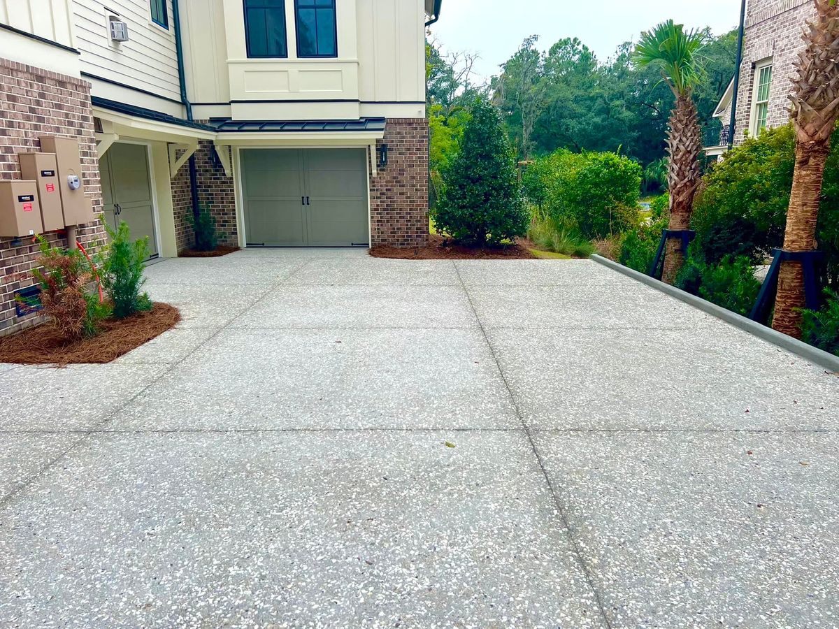 Exterior Concrete for Low Tide Concrete in Charleston, SC