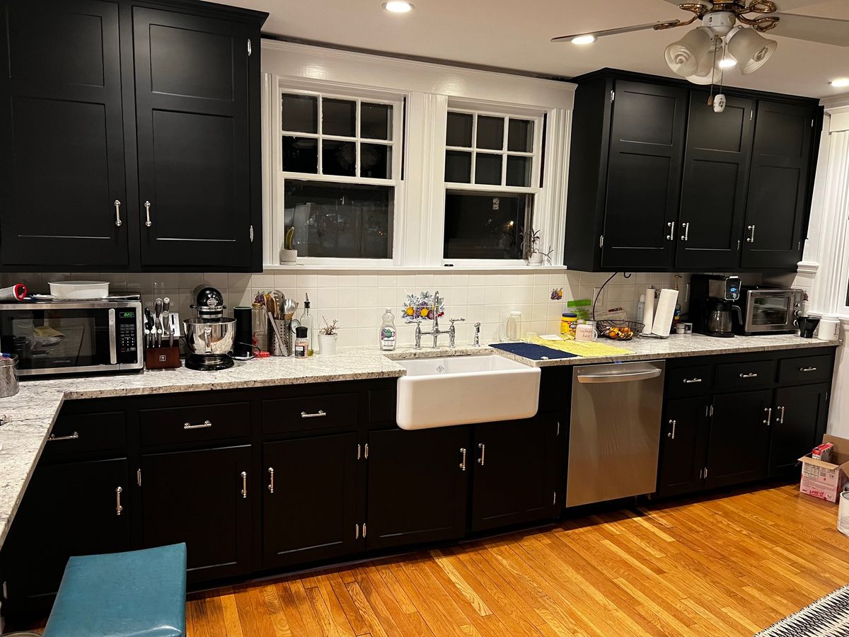 Cabinet Refinishing for Cameron's Fine Finishes  in Natick, MA