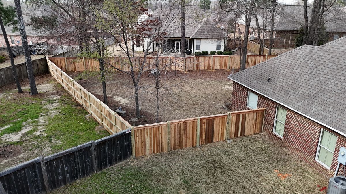 Residential Fence Services for Roberson Construction in Jackson, MS