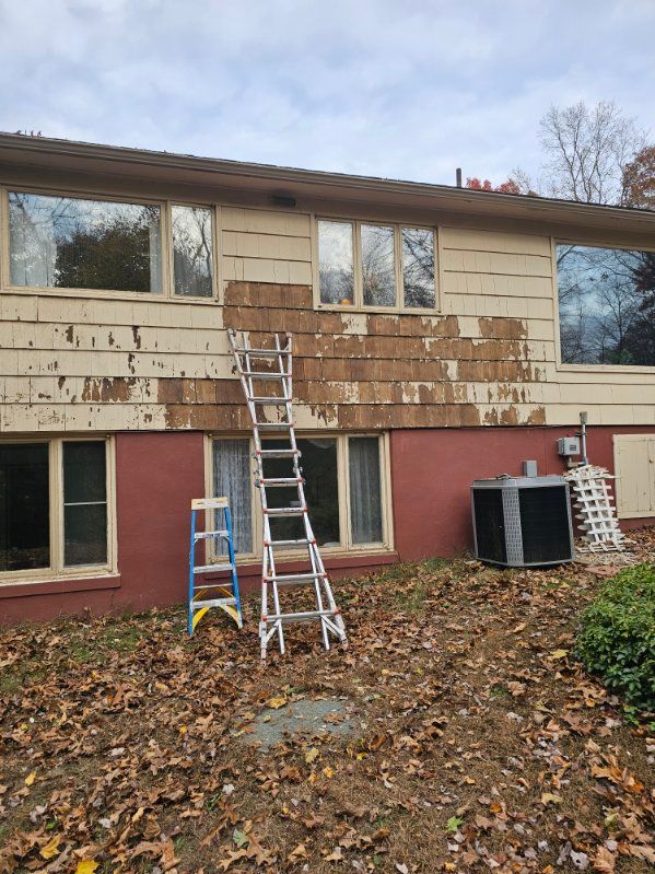 Painting for Kris Pelillo Carpentry in New Milford, CT